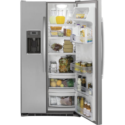 GE® 21.9 Cu. Ft. Counter-Depth Side-By-Side Refrigerator