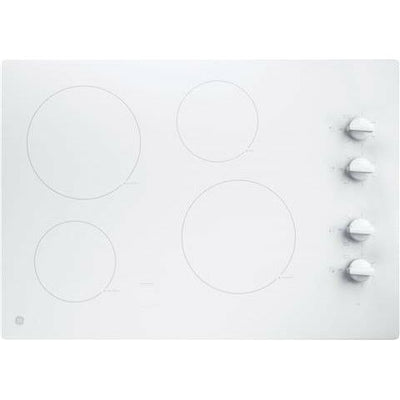 GE® 30" Built-In Knob Control Electric Cooktop - Casa Muebles