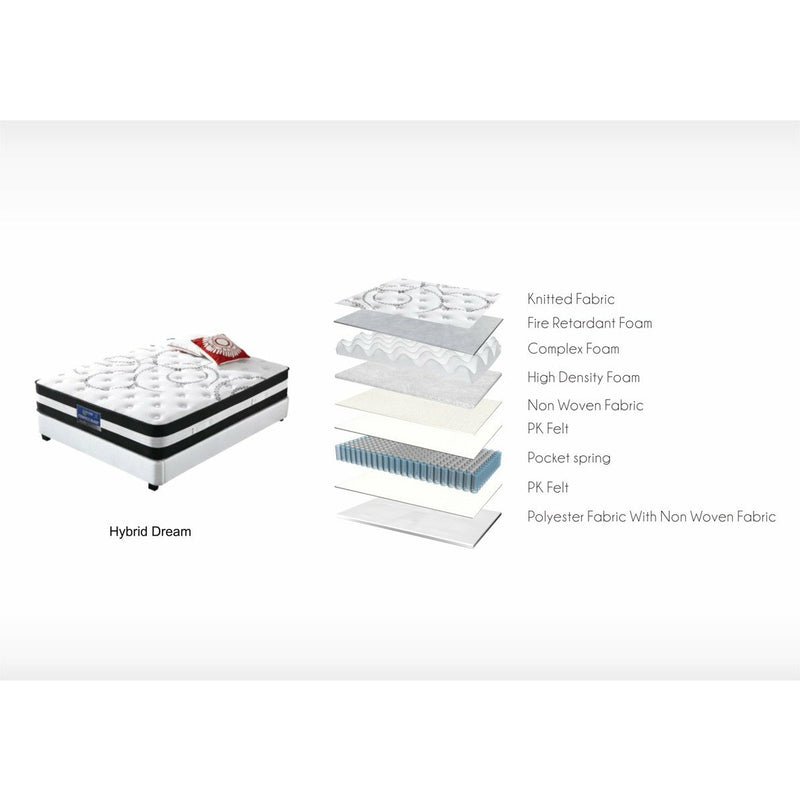 MATTRESS SET - HYBRID DREAM FULL