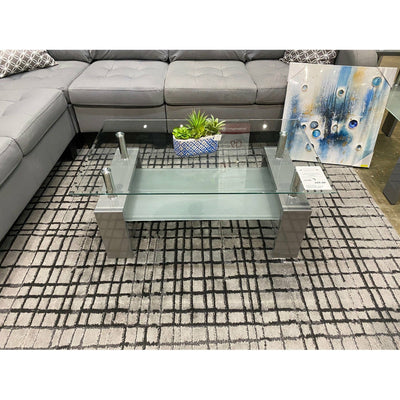 Coffee Table- Glossy Grey - Casa Muebles