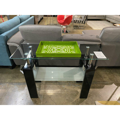 Console Table- Glossy Black - Casa Muebles