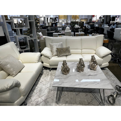Living Room Set Sambro Collection Bone White