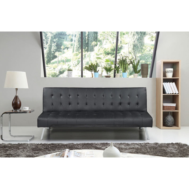Nora Sofa Klick Klack PU Black