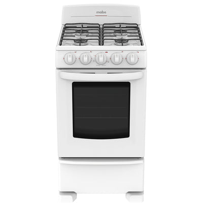 Mabe Gas Range 20" White - Casa Muebles