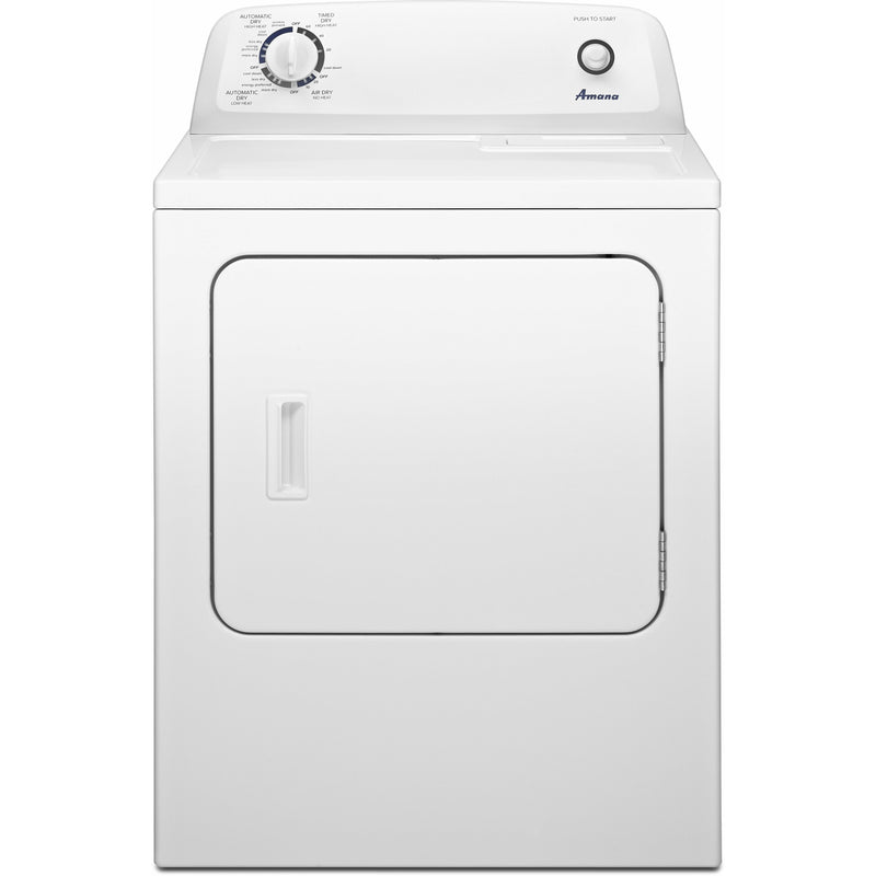 Front Load Gas Dryer with 6.5 Cu. Ft. Capacity, 11 Dry Cycles, 3 Temperature Settings, Wrinkle Prevent Option and Automatic Dryness Control