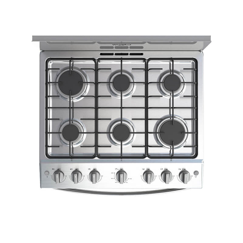 WHIRLPOOL LWFR3200D 6 BURNER STOVE