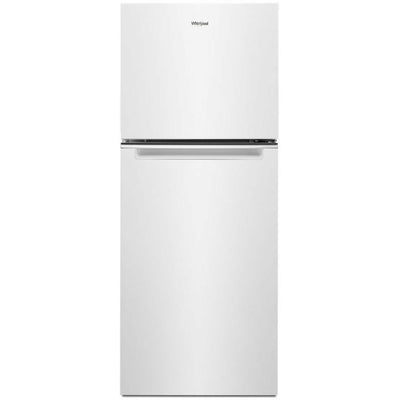 24 Inch Counter-Depth Top Freezer Refrigerator with 11.6 Cu Ft. Capacity White Whirlpool